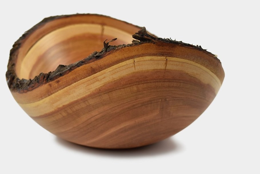 Miska naturalna z korą